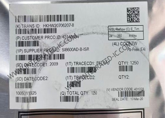 SI8600AD-B-ISR 統合回路チップ 二方向 I2C 隔離器 SOIC16 デジタル隔離器