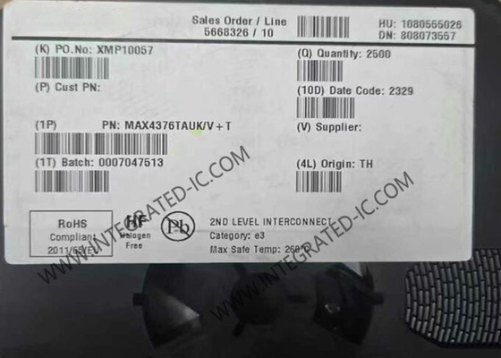 MAX4376TAUK 集積回路チップ 1mA シングルハイサイド電流感知増幅器