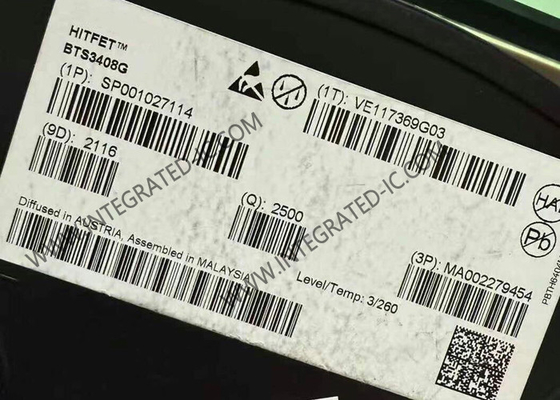 BTS3408G 統合回路チップ 双チャンネル低端スイッチ PG-DSO-8 パッケージ