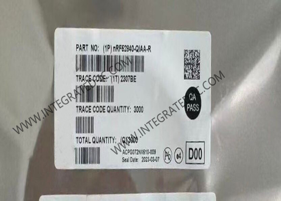NRF52840-QIAA BT IC 2.4GHzマルチプロトコル BT 5.4 SoC AQFN73 システムオンチップ
