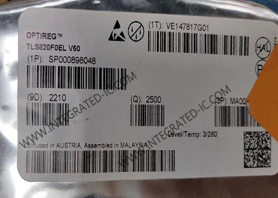TLS820F0EL 統合回路チップ 高性能低脱出線形電圧調節器 5V電源用