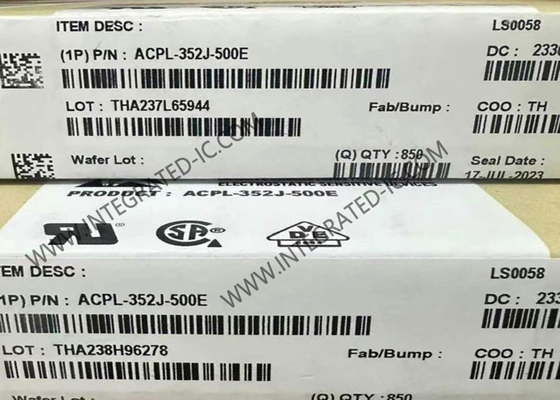 ACPL-352J-500E 統合回路チップゲートドライブオプトコップラー 5A ロジック出力オプトコップラー