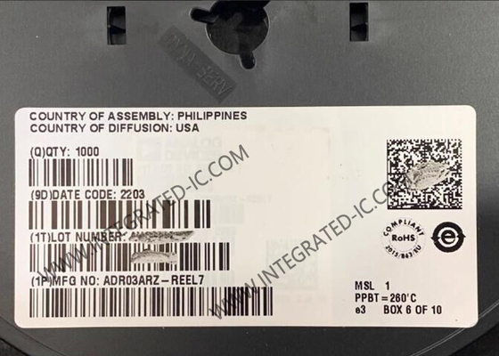 ADR03ARZ 集積回路チップ 2.5V 電圧参照 SOIC8 PMIC パワー管理