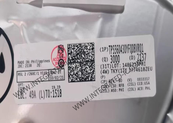 統合回路チップ TPS560430YFQDBVRQ1 36V 600mA 同期バック変換器