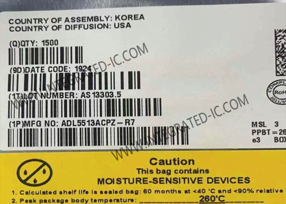 ADL5513ACPZ 無線通信モジュール ロガリズム検出器 80dB RF検出器 IC