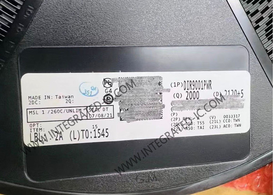 DIR9001PWR 集積回路チップ 96kHz 24ビットデジタルオーディオインターフェース受信機