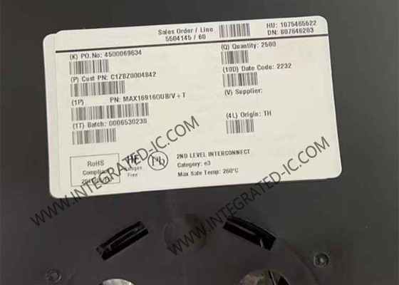 MAX16916GUB 統合回路チップ 理想ダイオード リバース バッテリー 超電圧保護 スイッチ/リミッターコントローラー
