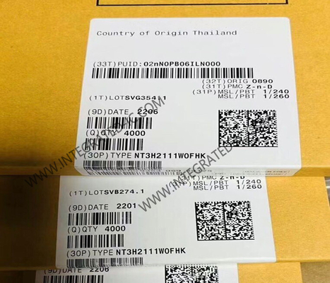 NT3H2111W0FHK ワイヤレス通信モジュール NFCフォーラム I2C インターフェース付き 2 型タグ