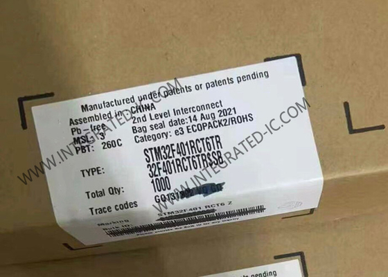 STM32F401RCT6TR マイクロコントローラー MCU 84MHz 32ビット単核マイクロコントローラ LQFP64