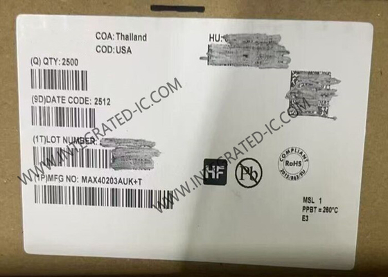 MAX40203AUK 集積回路チップ 1A 理想ダイオード SOT-23-5 理想ダイオード電流スイッチ