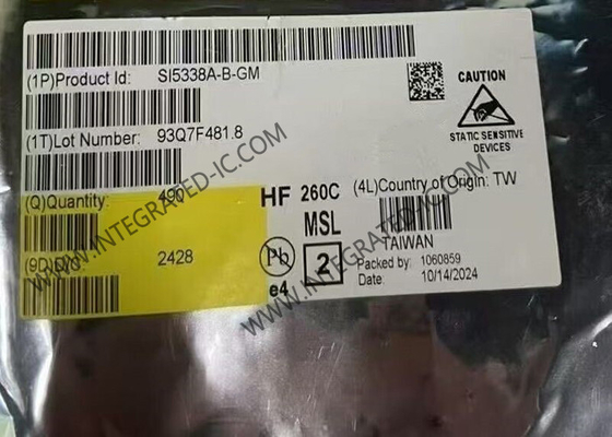 SI5338A-B-GM 集積回路チップ 710MHz 低ジッタークロックジェネレーター IC QFN24