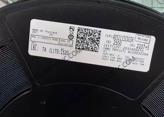 ADS1115IDGSR 統合回路チップ アナログからデジタル変換 16ビット デルタシグマ ADC