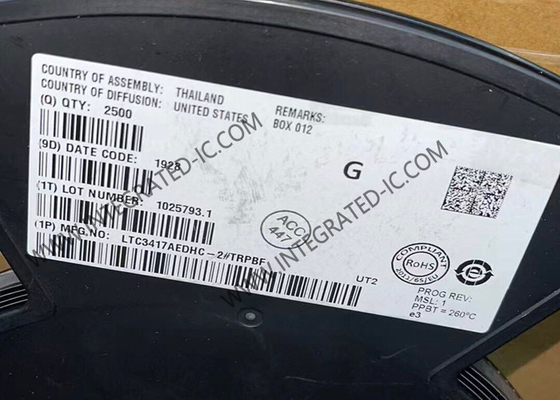 LTC3417AEDHC-2 統合回路チップ 4MHz 同期ステップダウン DC DC 調節器