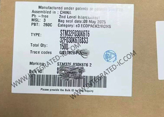 STM32F030K6T6 マイクロコントローラーMCU 高性能32ビットシングルコア48MHzMCU