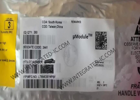 LTM4638IY 統合回路チップ 20VIN 15A ステップダウン DC DC uModule 調節器