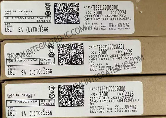 TPS62172QDSGRQ1 集積回路チップ 17V 0.5A 自動車ステップダウン変換器