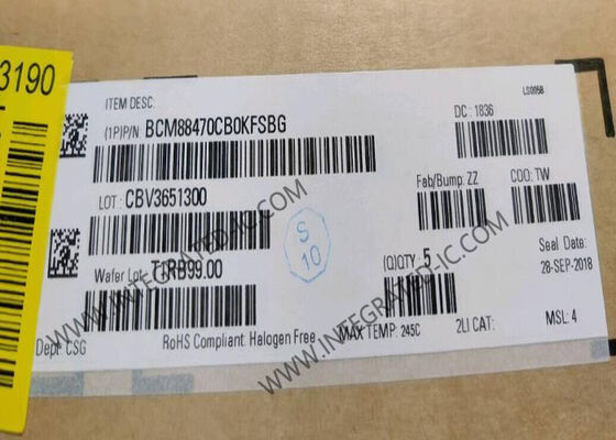 BCM88470CB0KFSBG イーサネットIC 高性能 300Gbps StrataDNX クムラン-AX イーサネット スイッチ