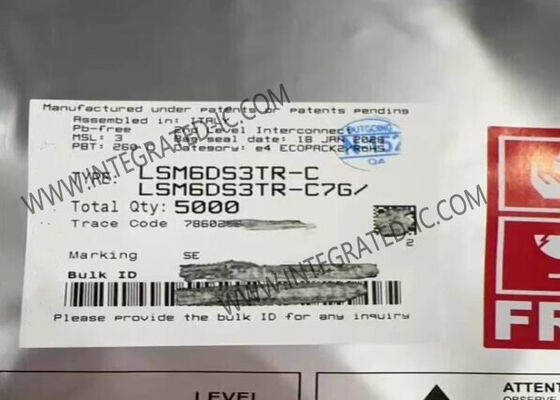 LSM6DS3TR-C センサー IC アクセレロメーター ギロスコップ 温度 6 軸 センサー 14-VFLGA