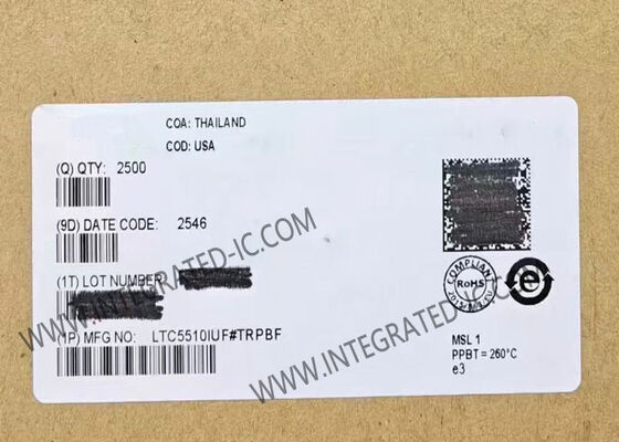 LTC5510IUF ワイヤレス通信モジュール 1MHz～6GHz 105mA RFミキサーIC QFN-16