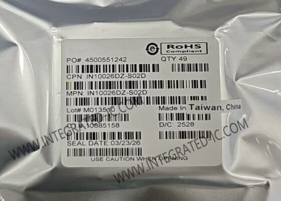 IN10026DZ イーサネット IC 112Gbaud 四チャネル差分マッハ・ゼンダードライバー