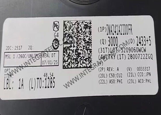 INA241A2IDDFR 強化された PWM 除去機能を備えた電流検出アンプ集積回路チップ