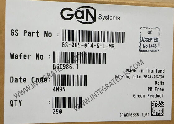 GS-065-014-6-L-MR 集積回路チップ 700V 15.2A GaN トランジスタ LED照明ドライバー用
