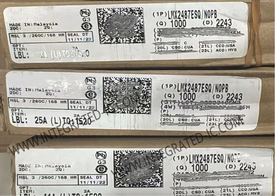 LMX2487ESQ ワイヤレス通信モジュール 段階ロックループ PLL 周波数シンセサイザー