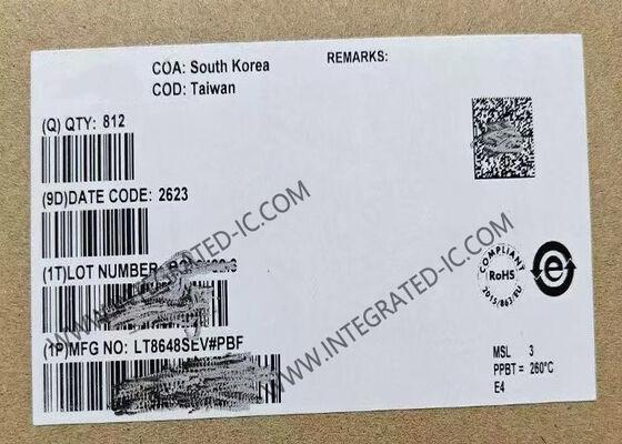 LT8648SEV 42V 同期降圧型 サイレントスイッチャー 集積回路チップ