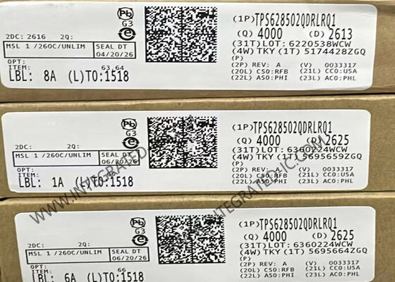 TPS628502QDRLRQ1 6V 2A 自動車用降圧コンバータ 集積回路チップ SOT583パッケージ