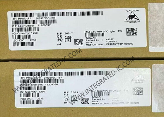 SI8920BC-ISR 低電圧差動入力ガルバニック絶縁アンプIC(電流シャント測定用)